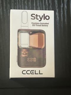 CCELL Stylo in coffee-brown, front view — thumbnail